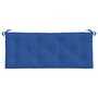 Voir la diapositive 4 : VIDAXL Coussin de banc de jardin bleu 120x50x7 cm tissu oxford