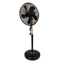 Voir la diapositive 3 : NIKLAS Ventilateur sur Pied 60W sur Mat en Bois réglable - Ventilateur Portable 3 Vitesses NIKLAS