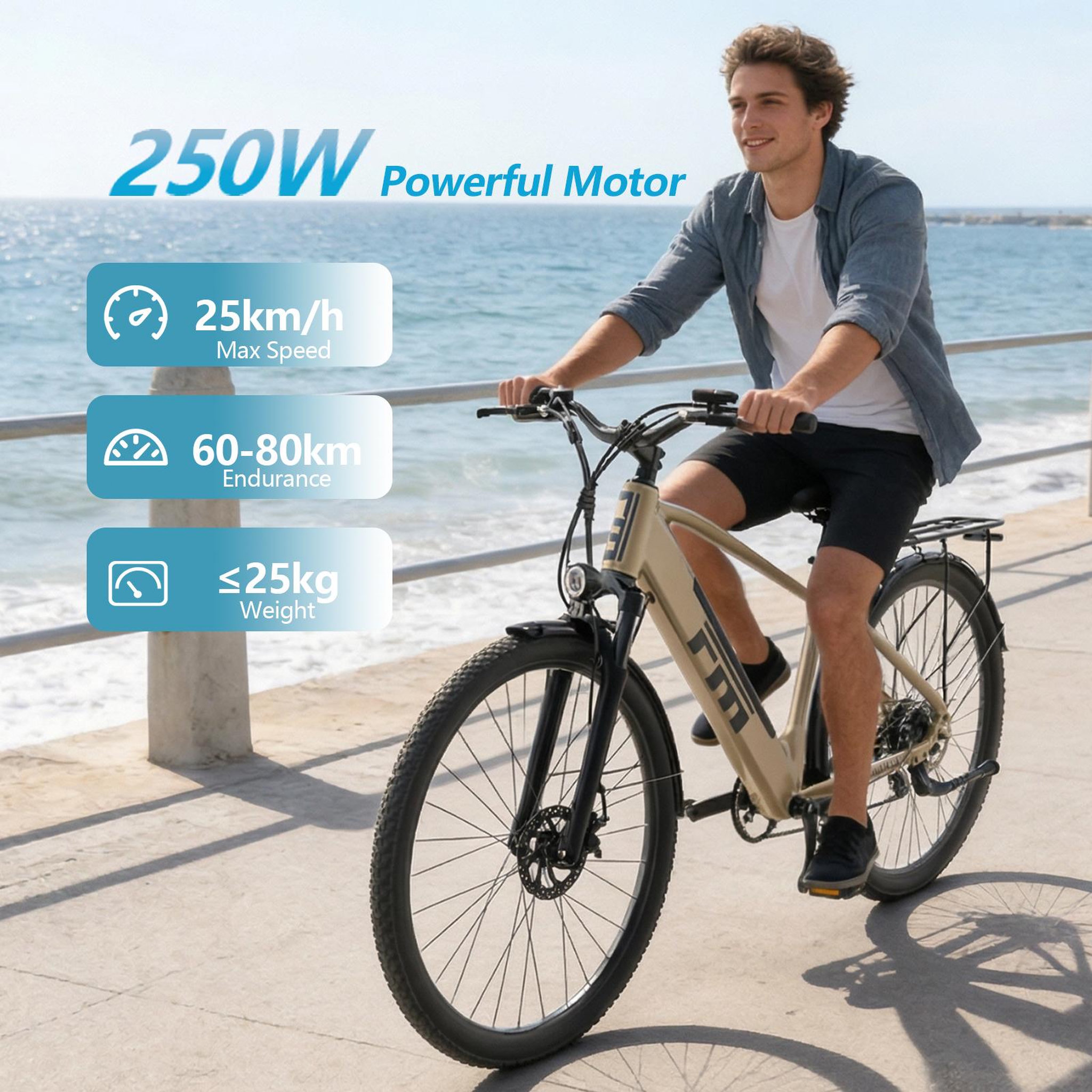 Voir la diapositive 2 : FM Vélo électrique de ville fm m1 27,5 pouces