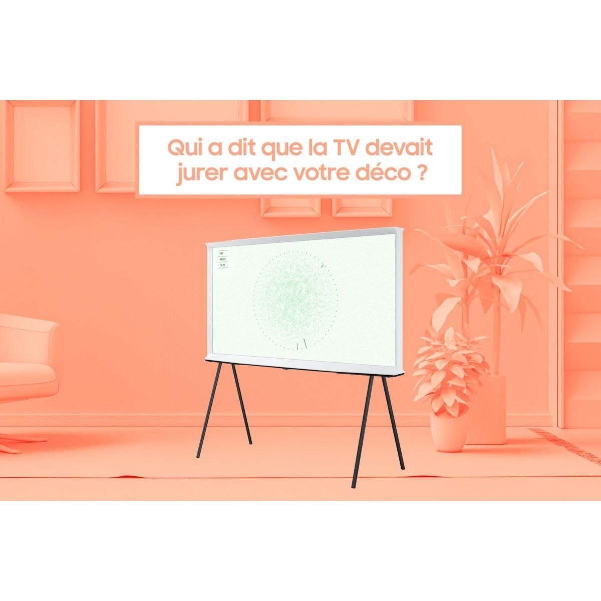 Samsung TV QLED The Serif TQ50LS01D Blanc 2024