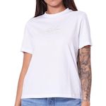 CALVIN KLEIN JEANS T Shirt  Femme Calvin Klein Jeans Classic Foil. Coloris disponibles : Blanc