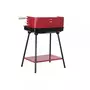MARKET24 Barbecue à Charbon sur Pied DKD Home Decor Rouge Acier (53 x 37 x 80 cm)