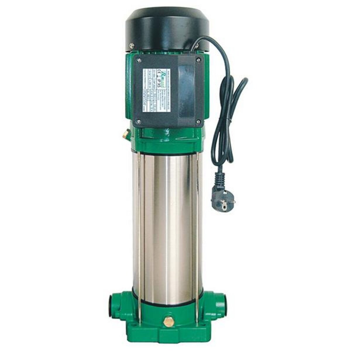 Ribiland Pompe de surface multicellulaire 10 turbines longue portée - prmca10/v