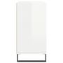 Voir la diapositive 5 : VIDAXL Buffet blanc brillant 103,5x35x70 cm bois d'ingenierie