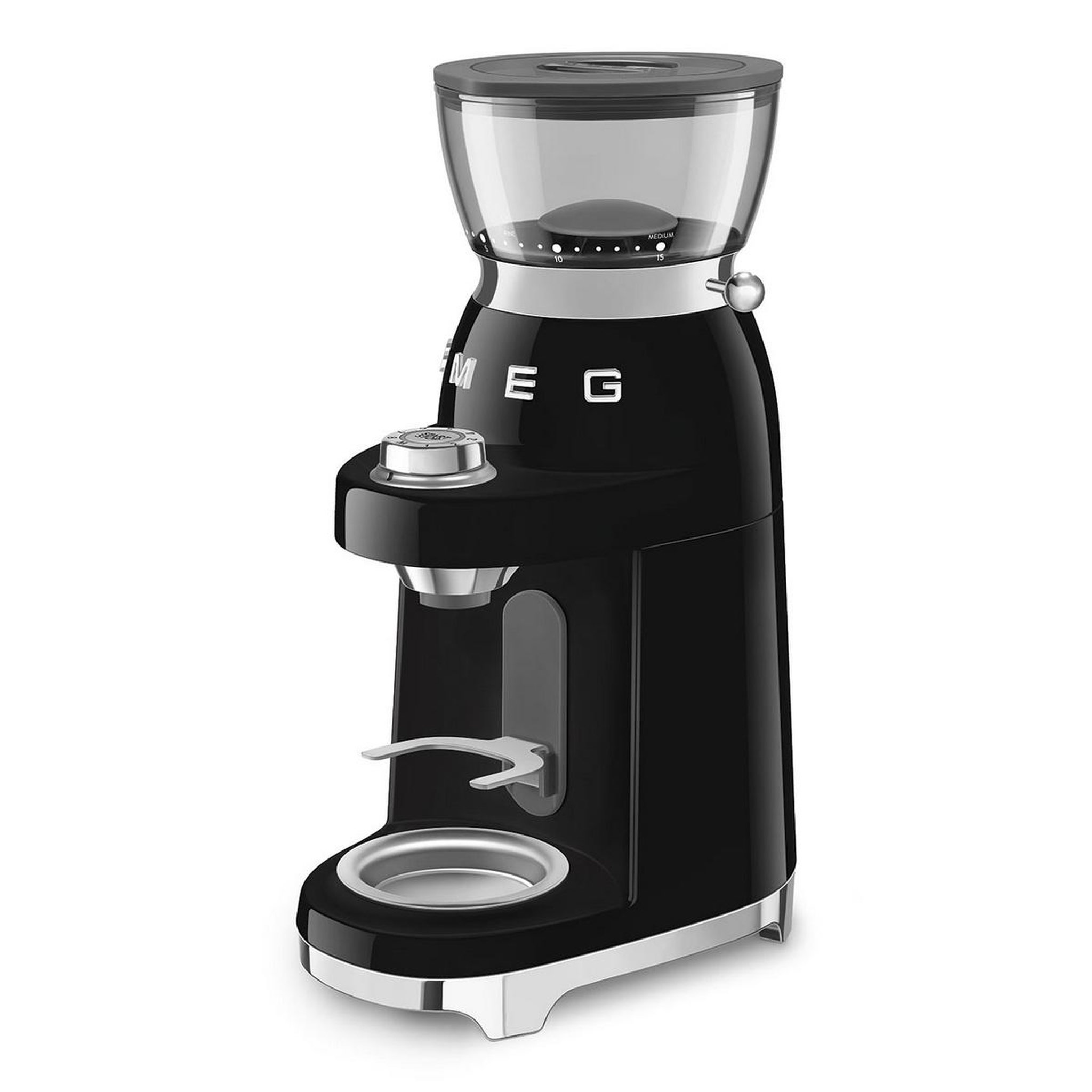 Voir la diapositive 3 : SMEG Moulin à café 240g 150w noir - cgf03bleu