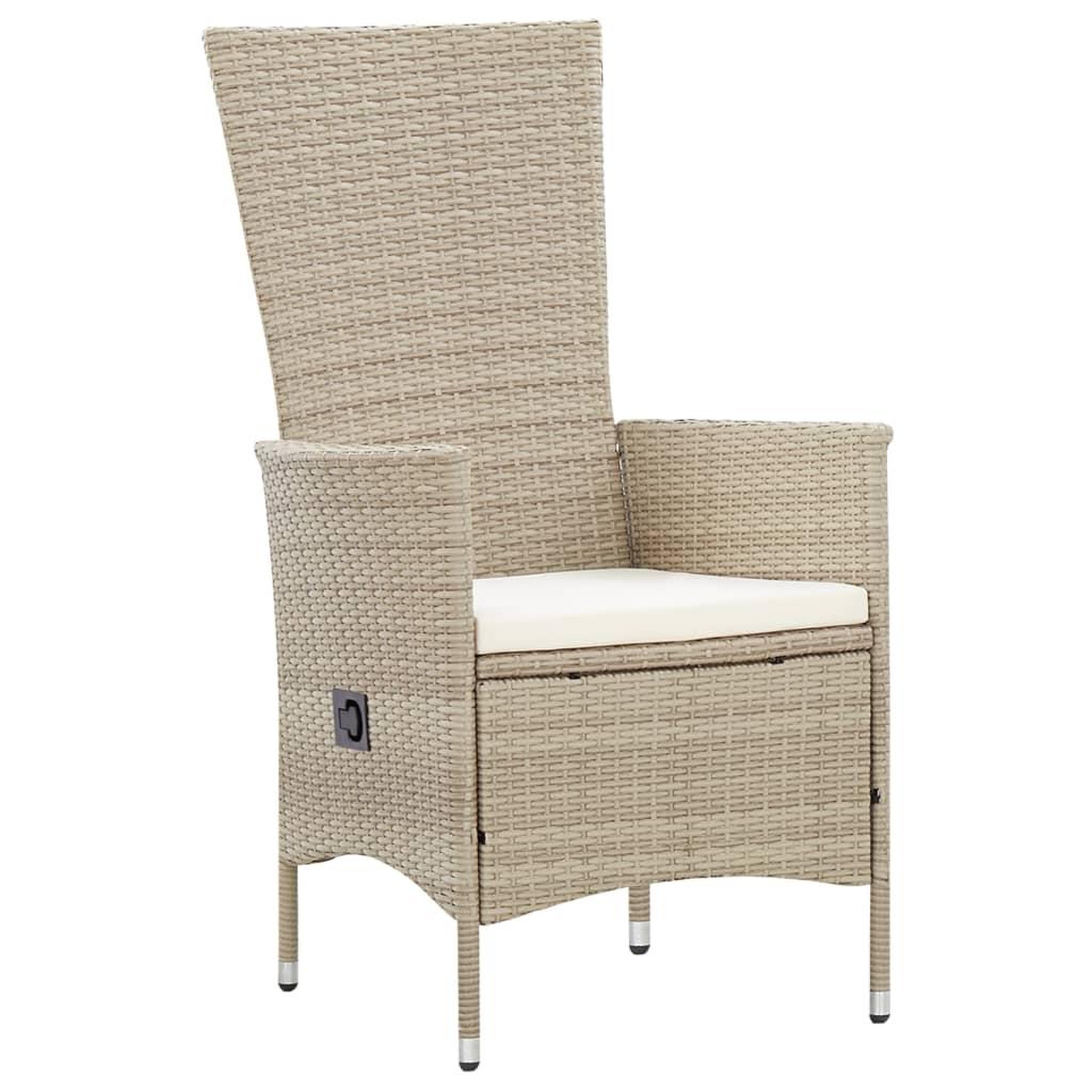 Voir la diapositive 5 : VIDAXL Ensemble a manger d'exterieur et coussins 9 pcs resine tressee