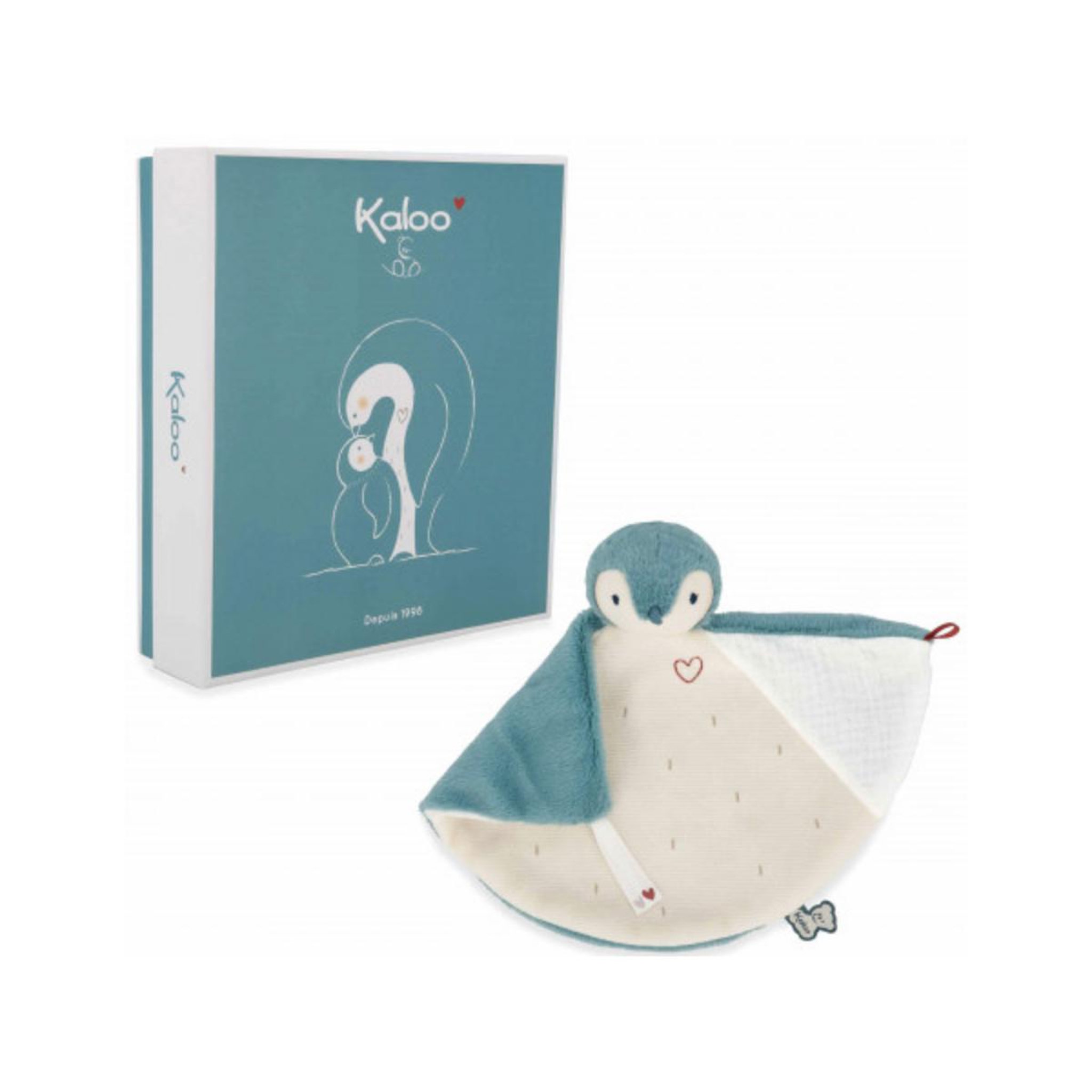 Kaloo Doudou manchot - vert -