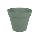 Eda Pot de fleur rond Toscane Ø 100 x H.79 cm - Vert laurier - Eda