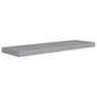 Voir la diapositive 3 : VIDAXL Etageres murales flottantes 2 pcs gris 80x23,5x3,8 cm MDF
