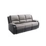 Voir la diapositive 3 : Ensemble canapés 3+2 places relax tissu simili HELENE