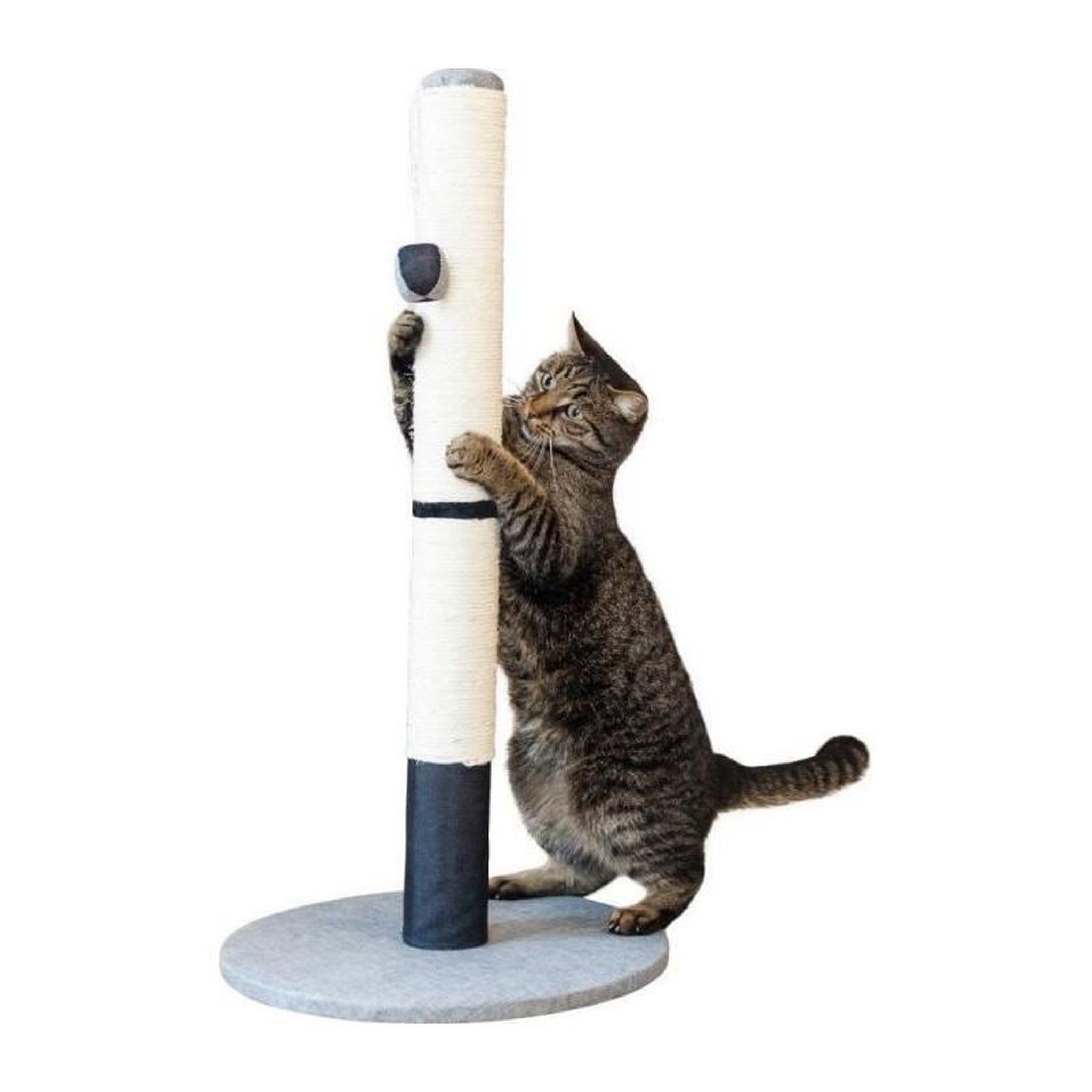 Voir la diapositive 2 : KERBL Arbre a chat - 40x40x80cm - Opal Pro - KERBL - Gris/noir - Sisal