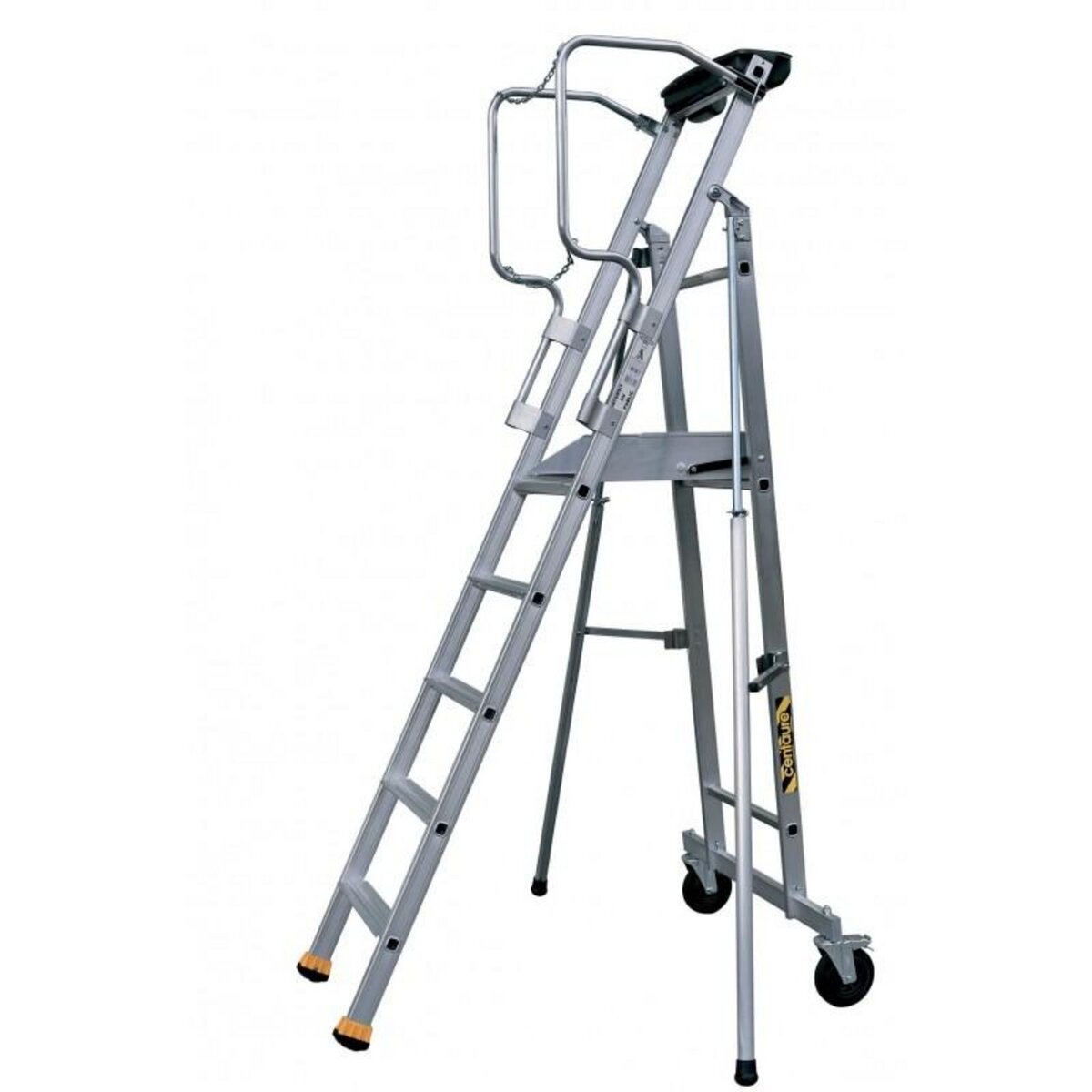 Centaure Plate-forme de rayonnage aluminium ERM 10 marches