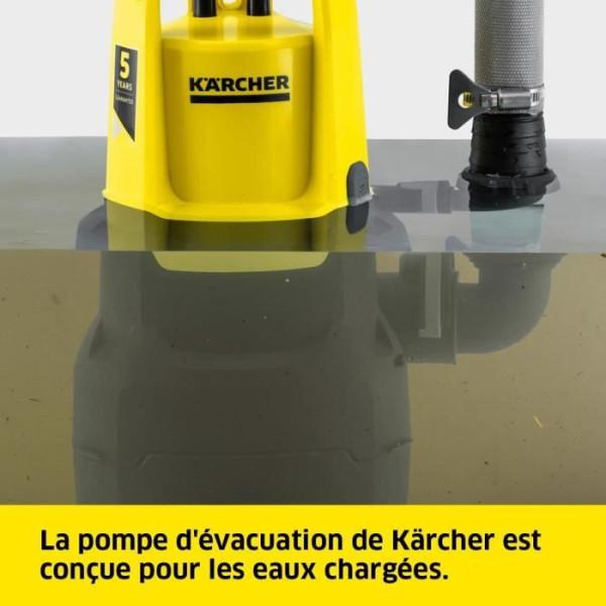 Voir la diapositive 3 : KÃ¤rcher Pompe d'évacuation SP 9.500 Dirt eau chargée Karcher