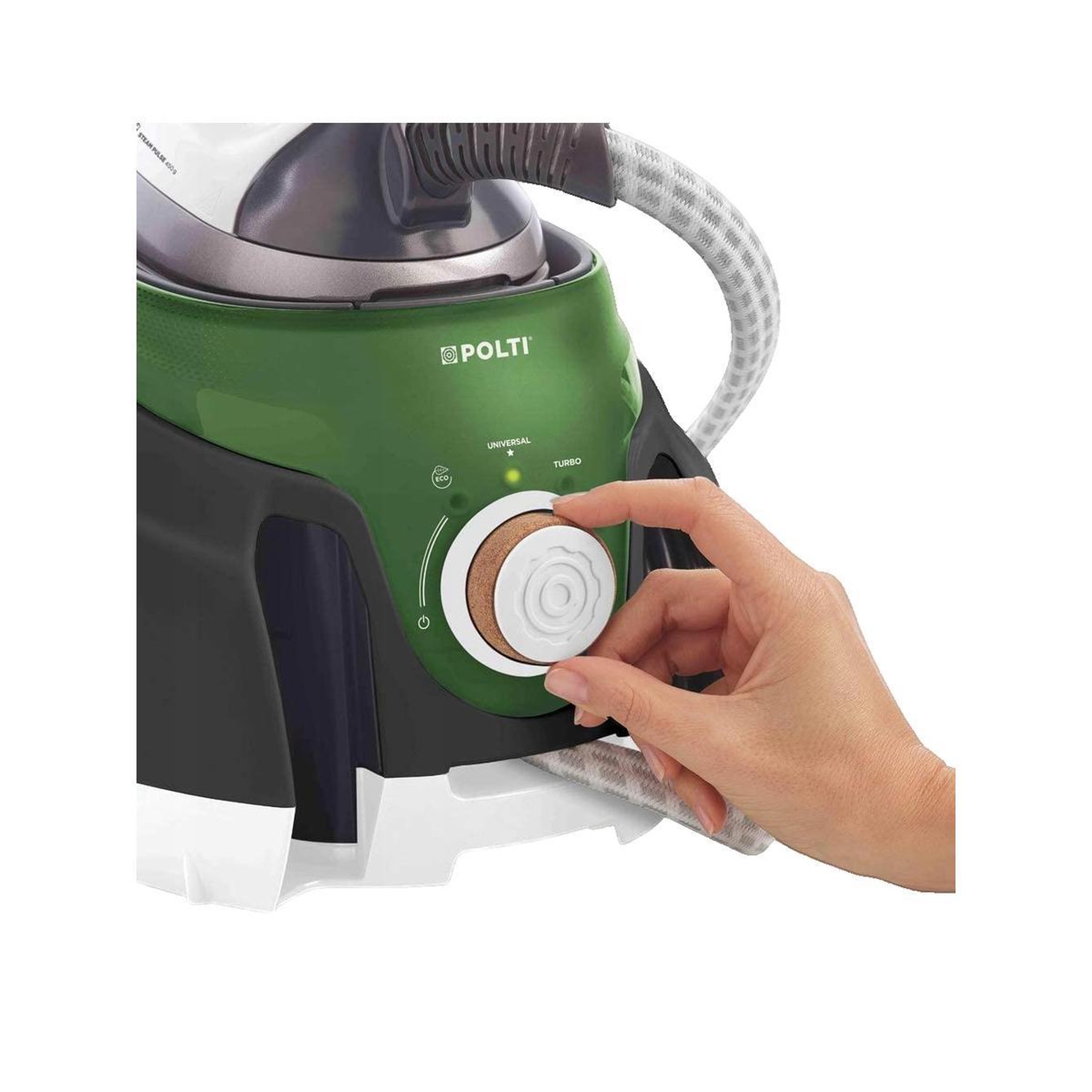 Voir la diapositive 3 : POLTI Fer à vapeur Polti La Vaporella XT90C Vert et gris