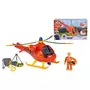 SMOBY Hélicoptère de sauvetage Wallaby + figurine et accessoires