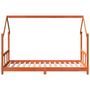 Voir la diapositive 5 : VIDAXL Cadre de lit d'enfants cire marron 90x190 cm bois de pin massif