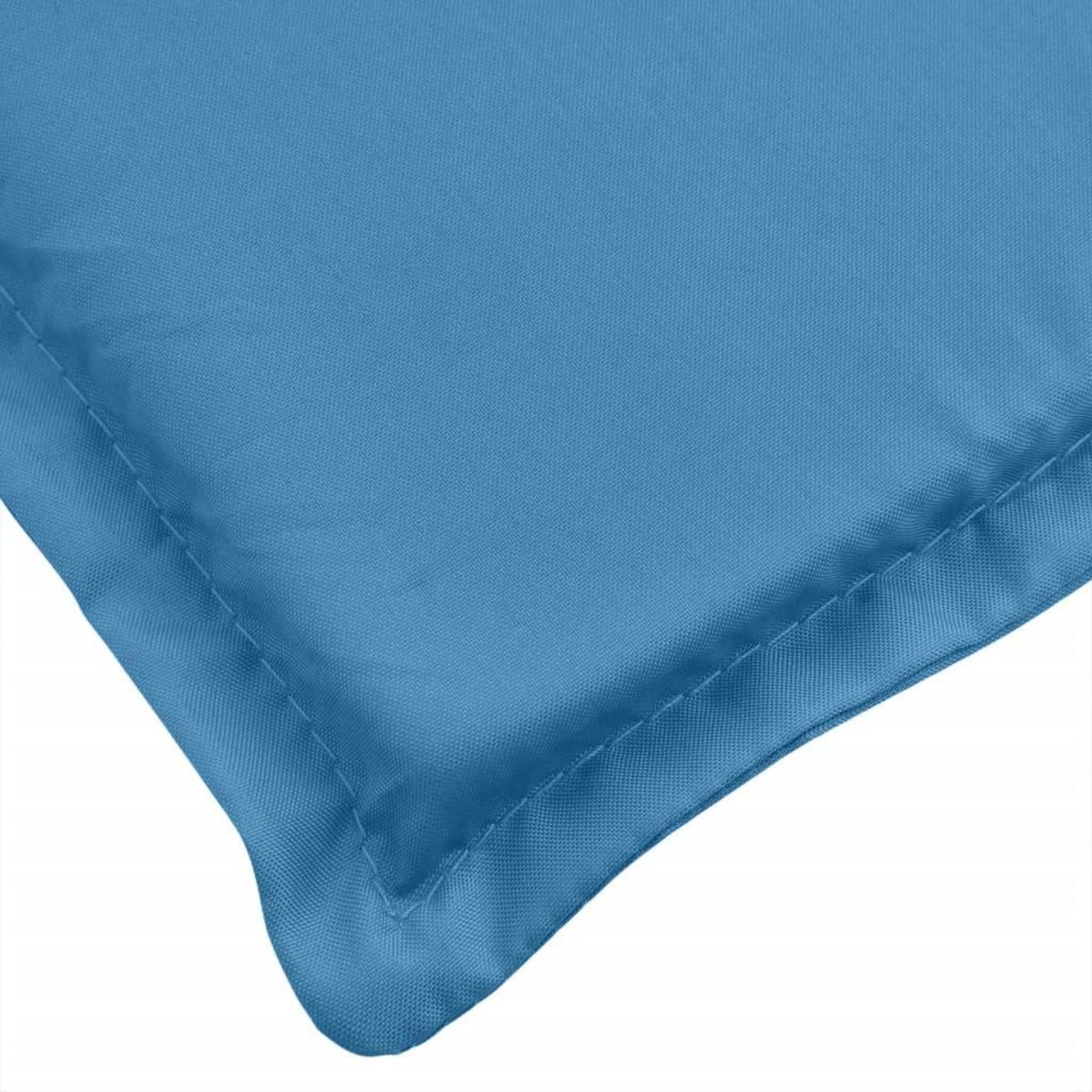VIDAXL Coussin de banc de jardin bleu melange 180x50x7 cm tissu