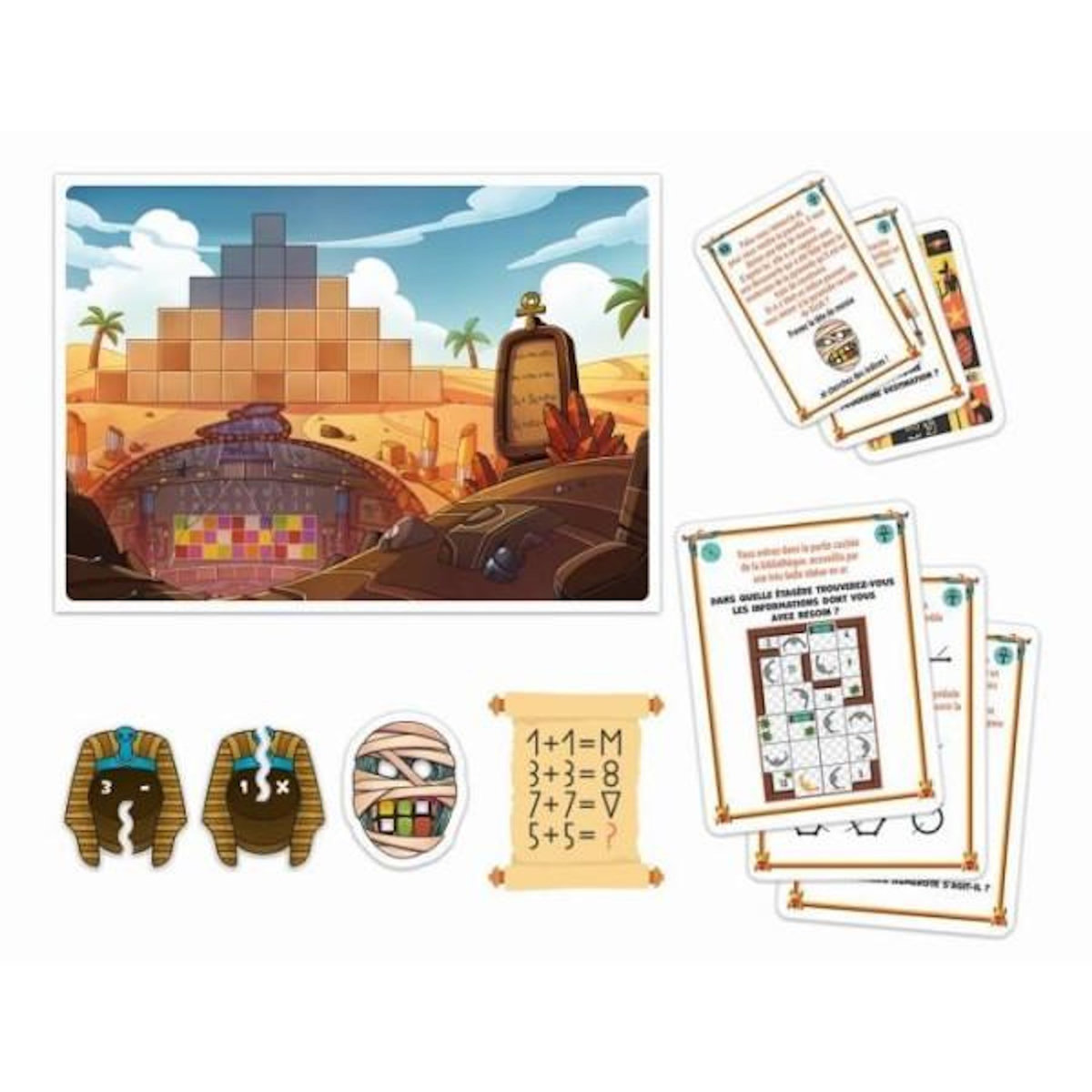 CLEMENTONI Clementoni - Escape Game voyage dans le temps - 3 aventures - Dés 8 ans