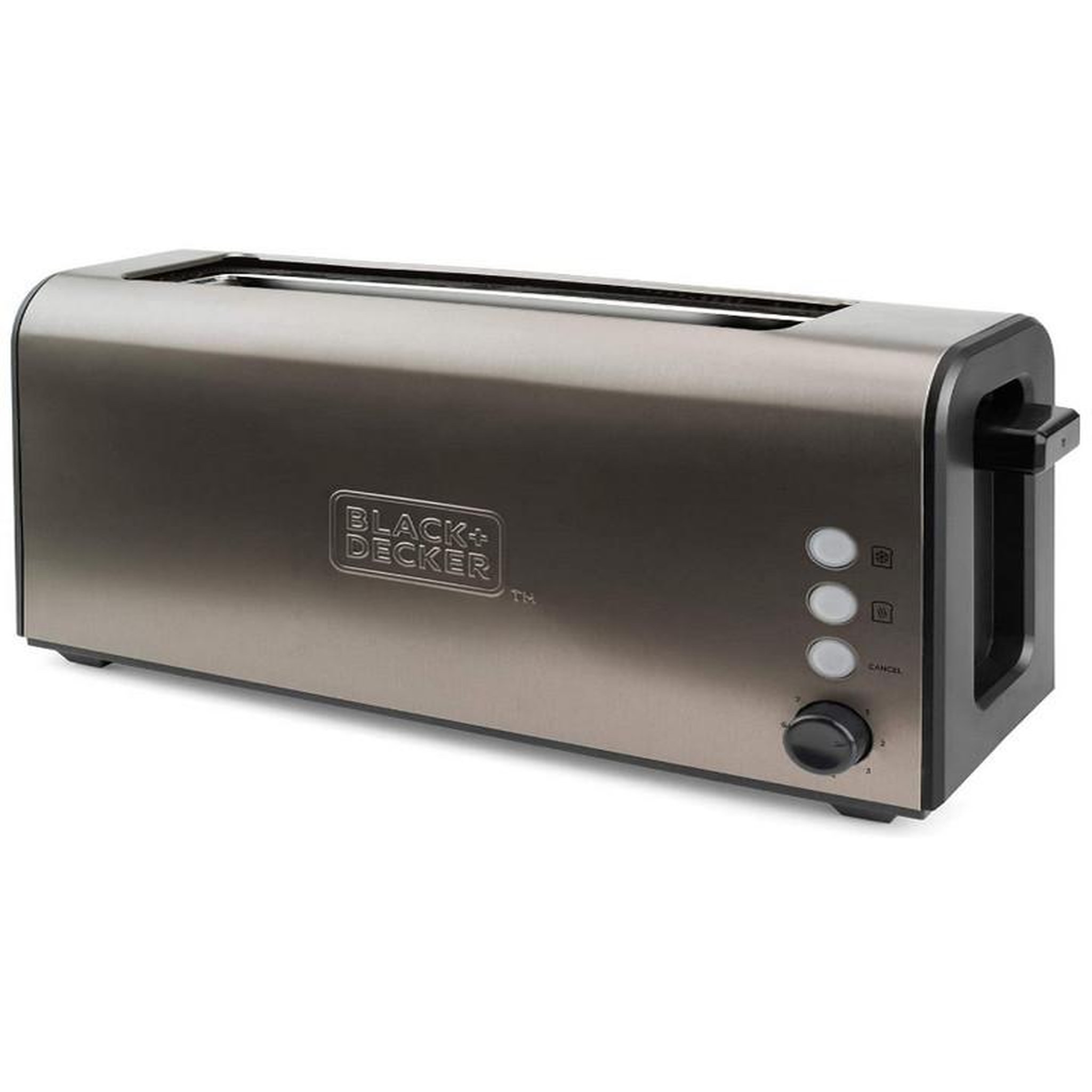 Black et Decker Grille-pain 1 fente 1000w inox - BXTO1000E