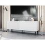 Voir la diapositive 2 : Habitat et Jardin Meuble TV  Nokomo   - 150  X 53  X 40 cm- Blanc