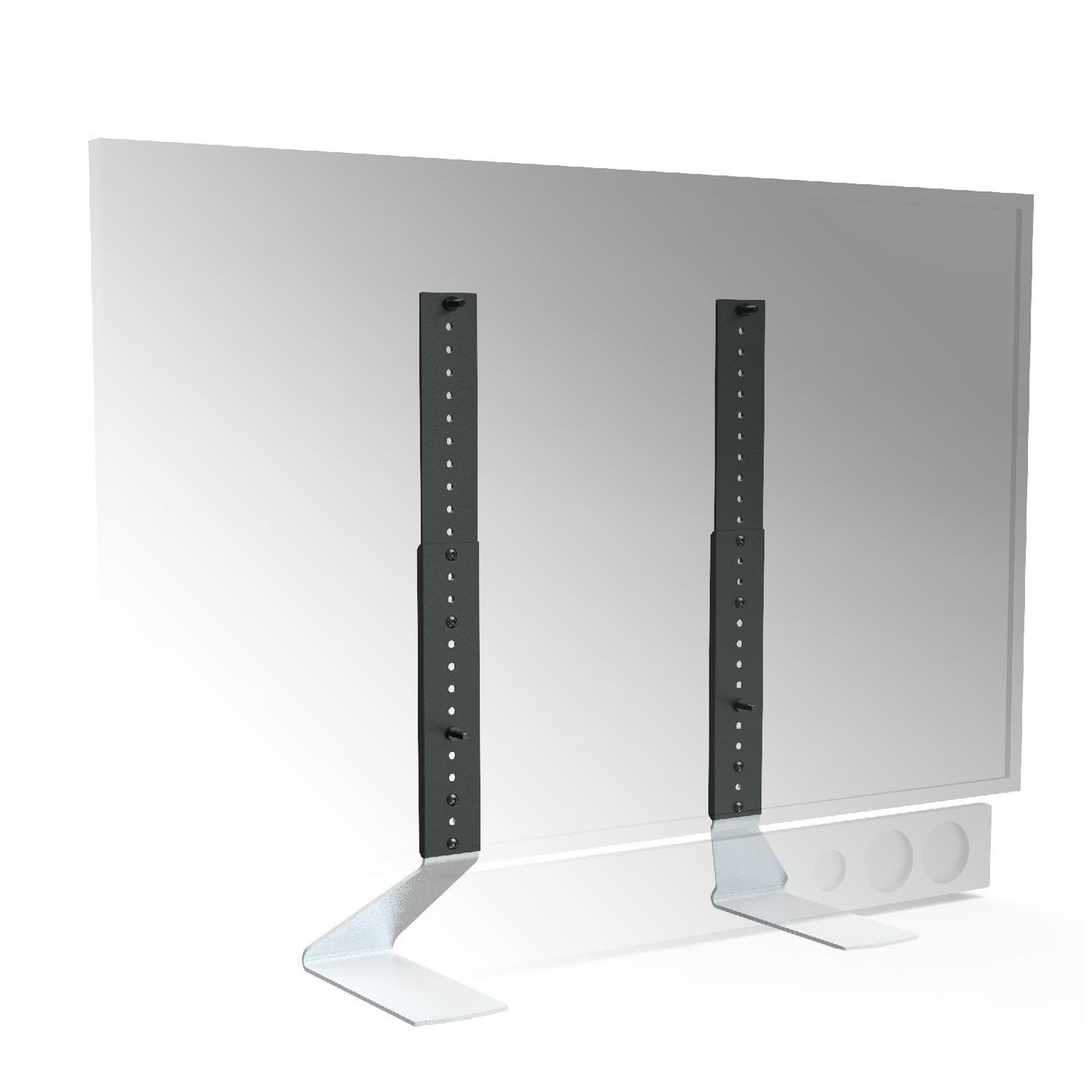 Voir la diapositive 3 : Erard Pied tv de table universel pour écran 40 à 65 - 035310