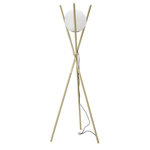 Paris Prix Lampadaire Sphère  Glamy X  155cm Blanc & Or