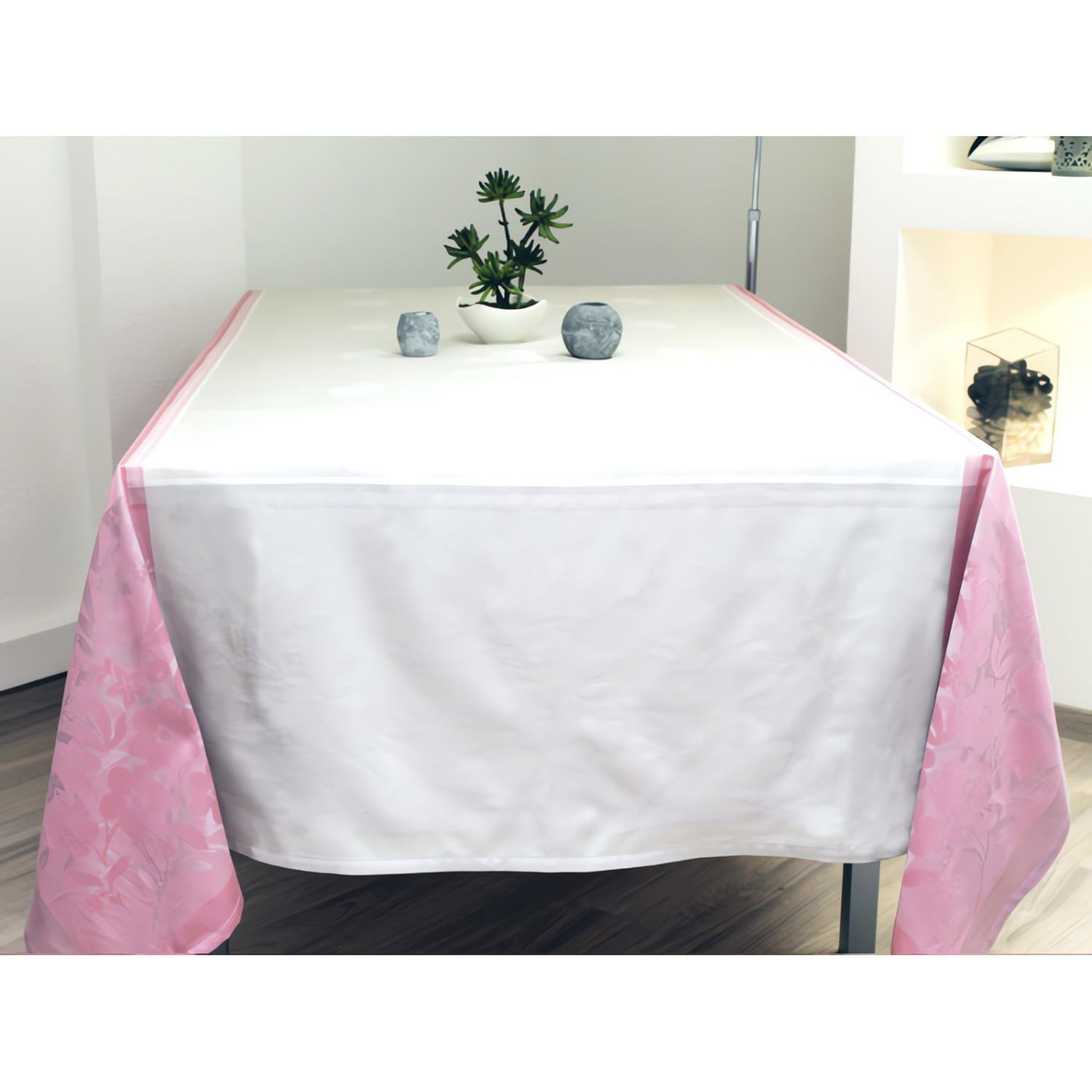 Vent du sud Nappe jacquard anti-tâches teflon brignoles