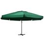 Voir la diapositive 1 : VIDAXL Parasol de jardin avec mat en aluminium 600 cm vert