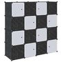 Voir la diapositive 2 : VIDAXL Cubes de rangement 16 pcs avec tiges de suspension PP