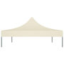 Voir la diapositive 4 : VIDAXL Toit de tente de reception 4,5x3 m Creme 270 g/m^2