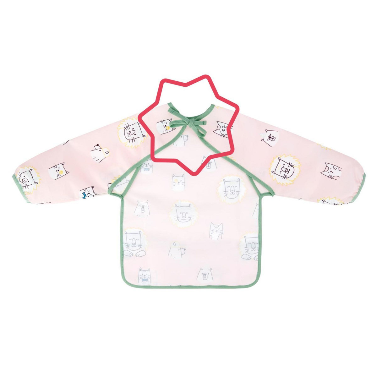 BADABULLE SLEEVES BIBS