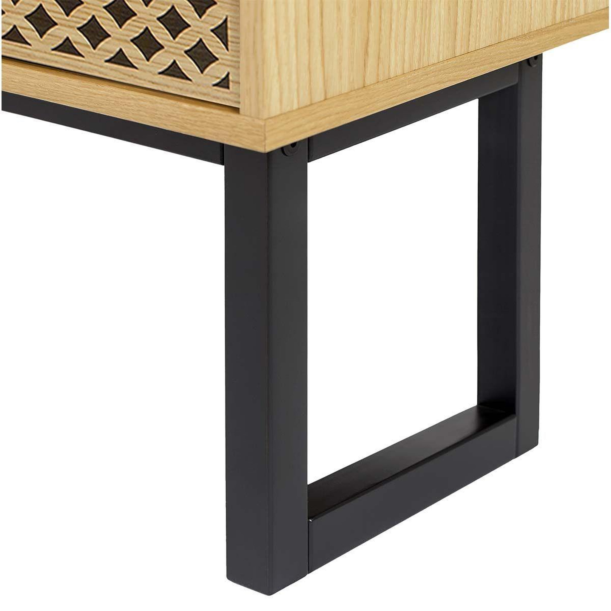 Voir la diapositive 6 : Paris Prix Commode en bois diamant  camden  140cm naturel