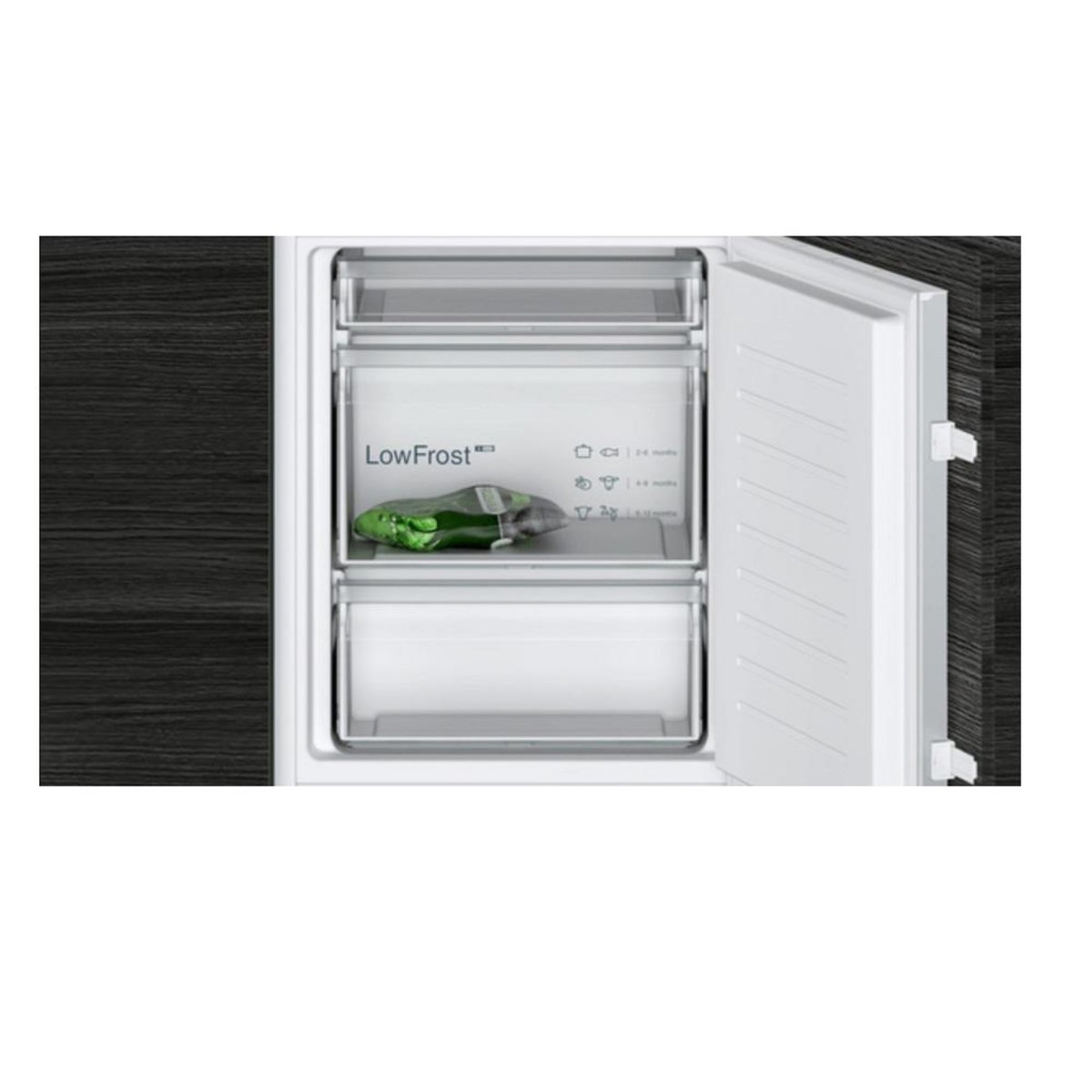 Siemens Réfrigérateur combiné intégrable à glissière 267l - KI86VVSE0