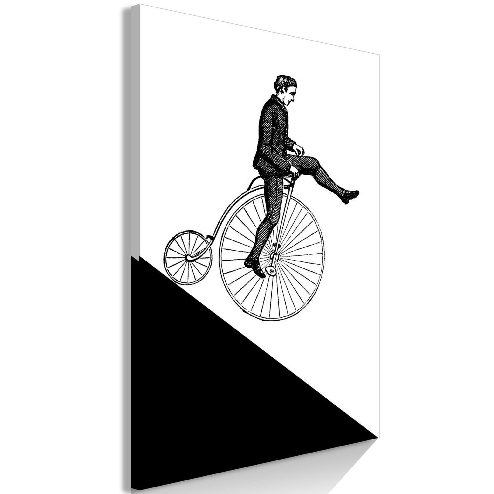 Paris Prix Tableau imprimé  cyclist. Coloris disponibles : Multicolore