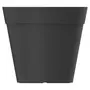 GARDENSTAR Pot horticole en plastique - 40cm - Noir