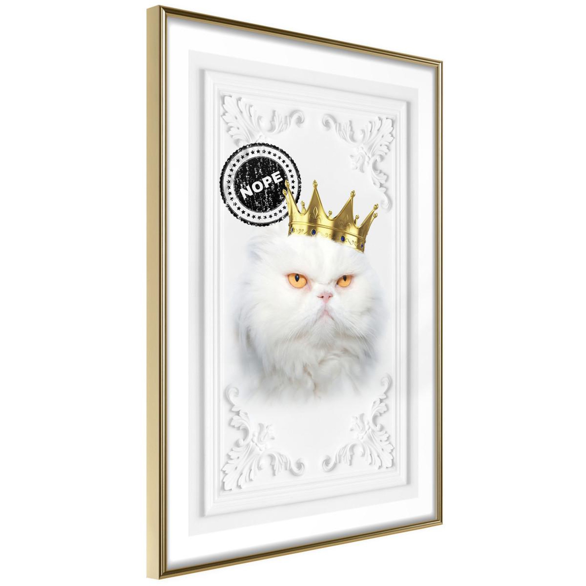 Paris Prix Affiche murale encadrée  cat rules ii