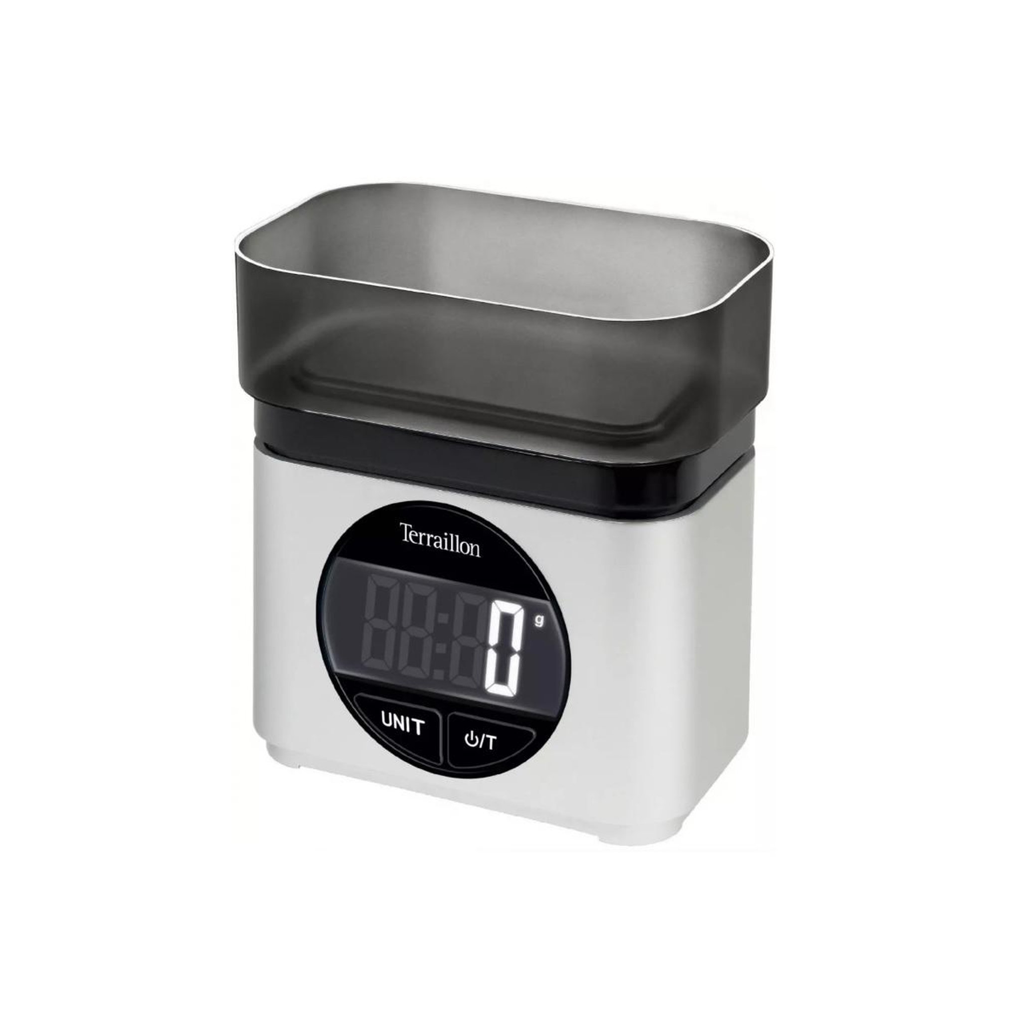 Voir la diapositive 2 : Terraillon Balance de cuisine électronique 5kg/1g silver - 15111