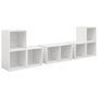 Voir la diapositive 2 : VIDAXL Ensemble de meubles TV 6 pcs Blanc Bois d'ingenierie
