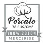 Voir la diapositive 4 : Paris Prix Drap Plat  Percaline  180x290cm Blanc