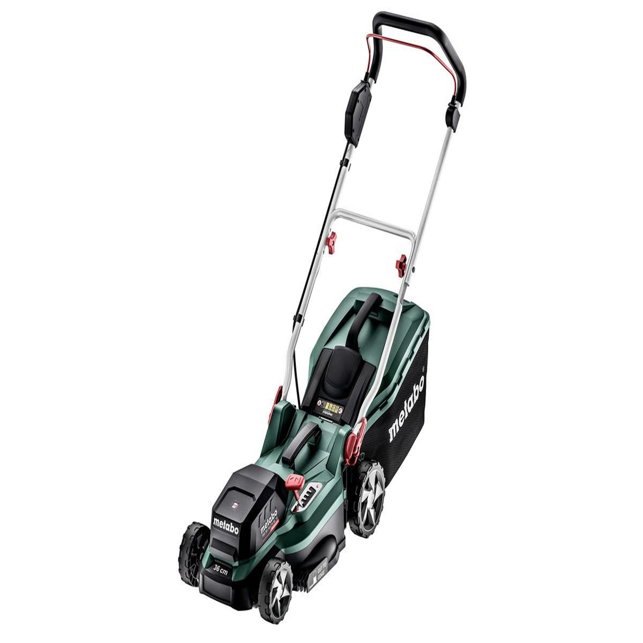 METABO SAS Tondeuse 36-18 V sans fil RM 36-18 LTX BL 36 2 x 5,2 Ah Li-Power, 2x ASC 55