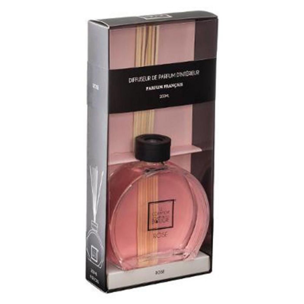 COMPTOIR DE LA BOUGIE Diffuseur de Parfum & 6 Bâtonnets  Haly  100ml Rose