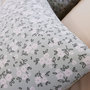 Voir la diapositive 6 : BATON ROUGE Parure housse de couette 100% gaze de coton imprimé edana
