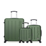 AMERICAN TRAVEL AMERICAN TRAVEL - LOT DE 3 - Valises grand format, cabine et cabine XXS BRONX. Coloris disponibles : Gris, Noir