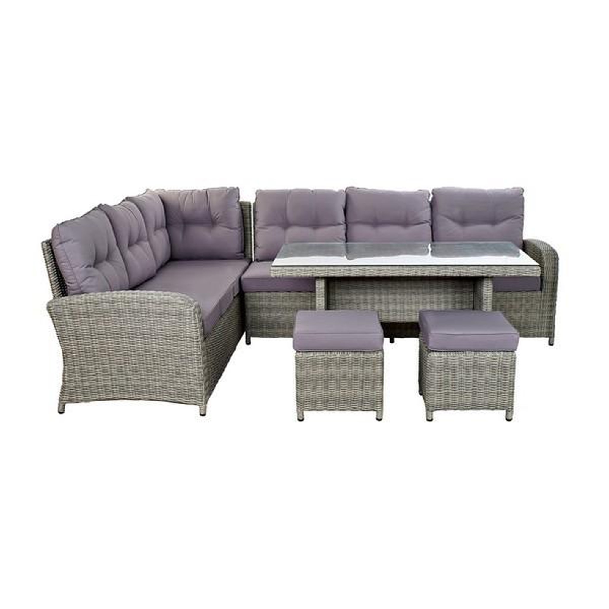 Voir la diapositive 1 : MARKET24 Ensemble Canapé + Table DKD Home Decor Extérieur 267 x 204 x 90 cm (4 pcs)