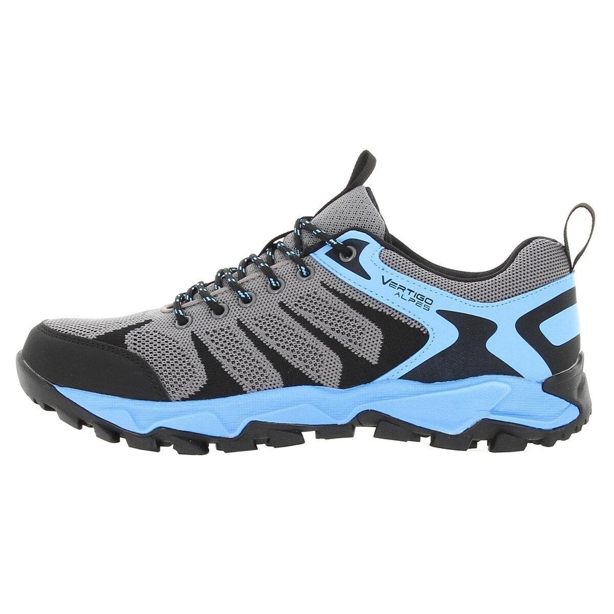 ALPES VERTIGO Chaussures marche randonnées Alpes vertigo Mombo noir/bleu  7-253