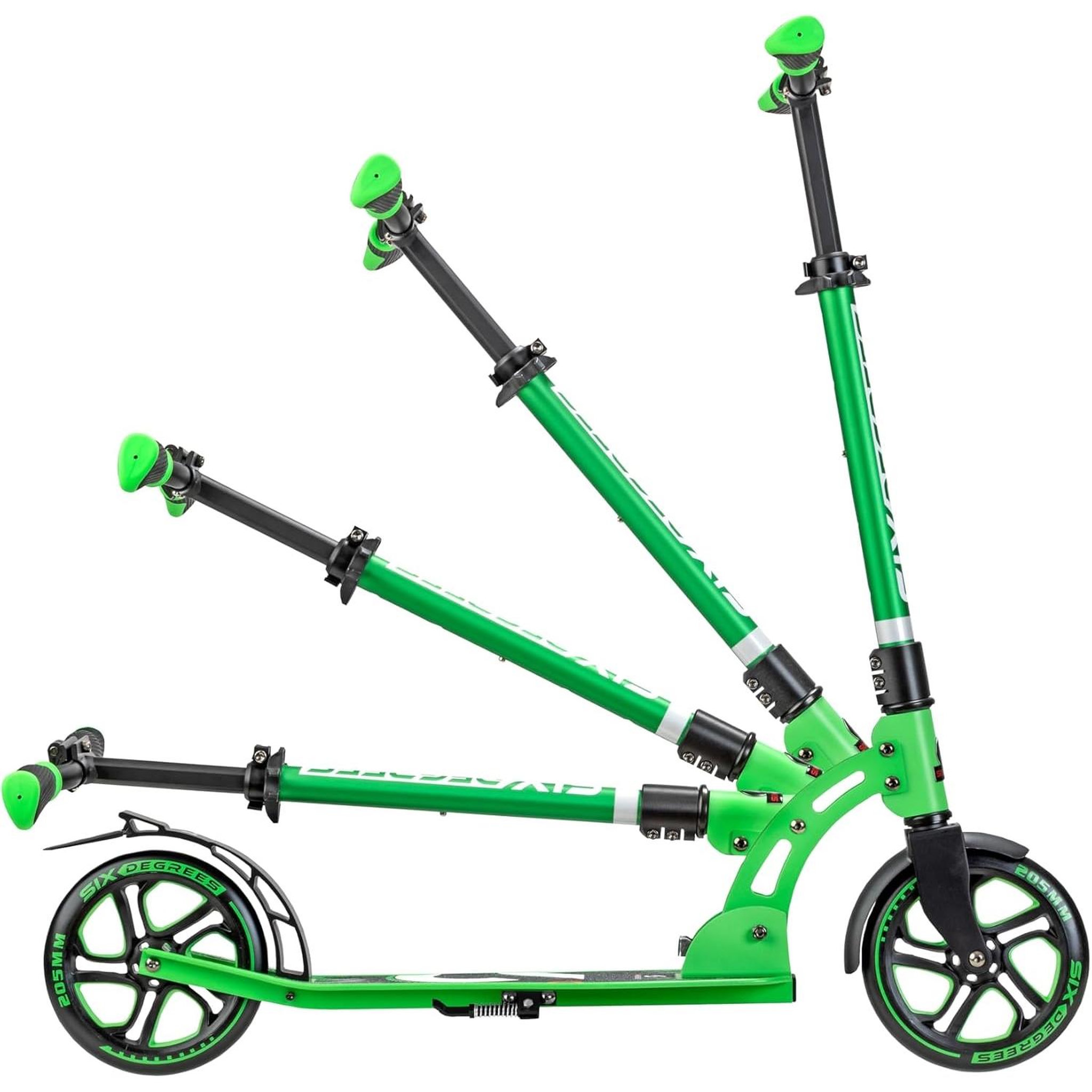 Voir la diapositive 2 : SIX DEGREES Trottinette en aluminium 205 mm