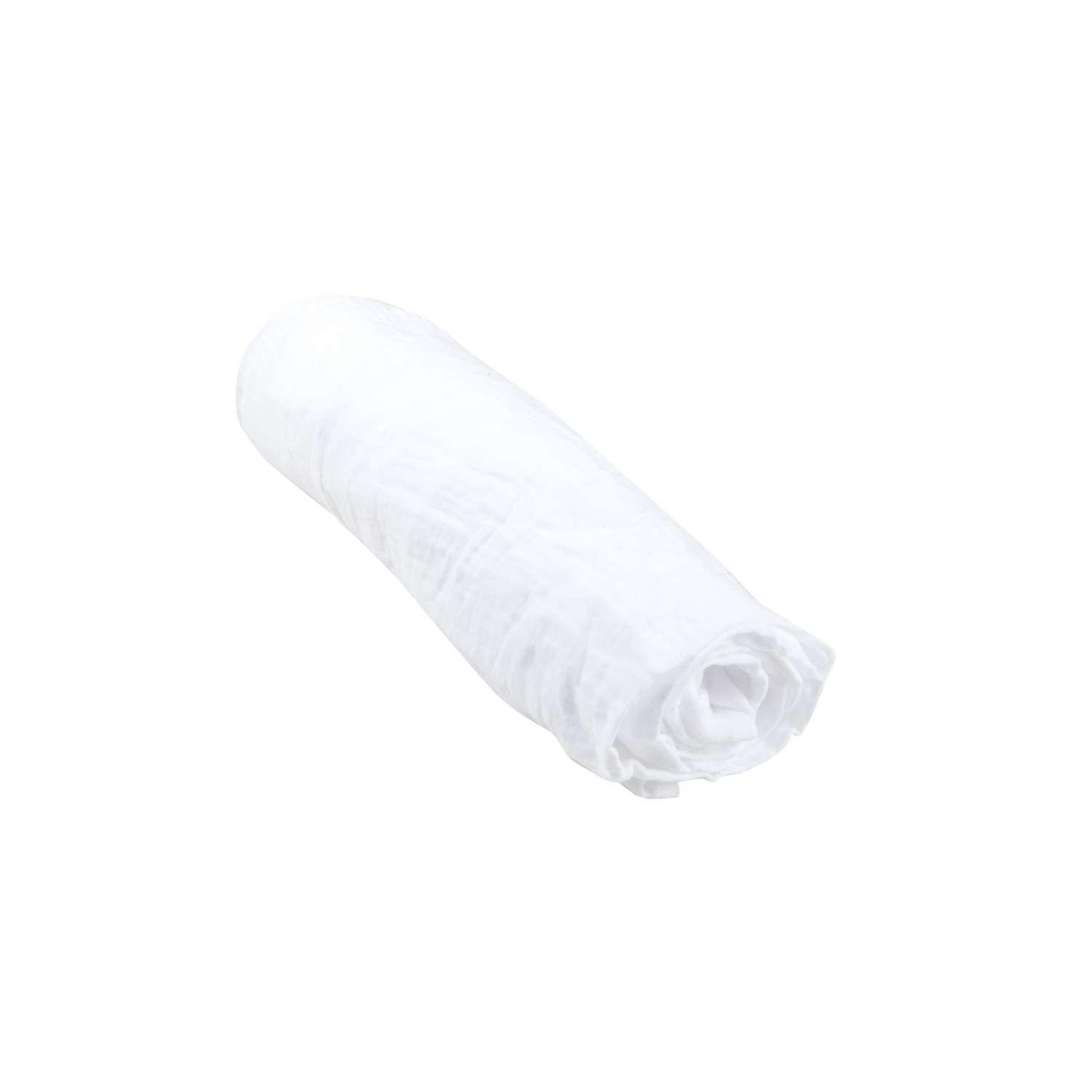 Voir la diapositive 1 : BEBE DOUCEUR Drap housse en gaze de coton - 100% Coton