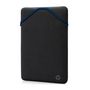 Voir la diapositive 3 : HP Housse de protection reversible HP 15,6 pour ordinateur portable - bleu