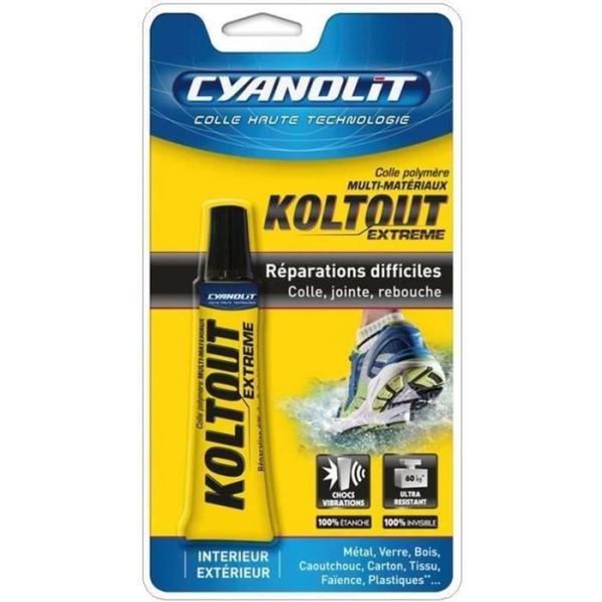CYANOLIT Colle multi-matériaux Super résistante - 20 mL