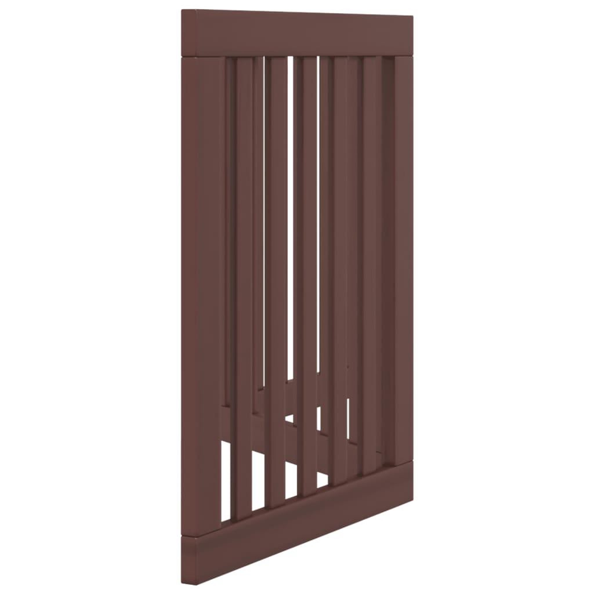 Voir la diapositive 5 : VIDAXL Barriere pour chien pliable 3 panneaux 150 cm bois de peuplier